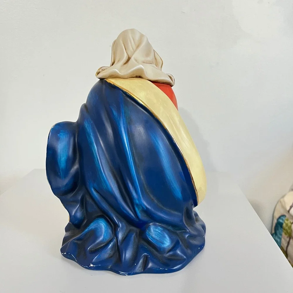 Vintage Grandeur Noel Nativity‎ Replacement Mary Figure Large 8